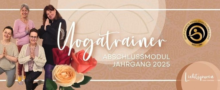 3 wunderbare neue Yogatrainerinnen