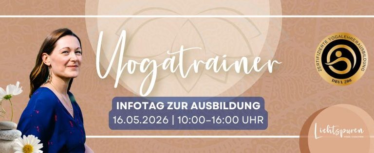 Infotag für zukünftige Yogatrainer:innen