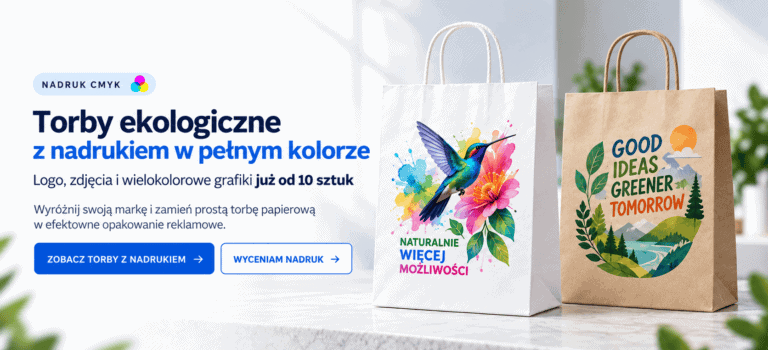 Torby z nadrukiem kolorowym