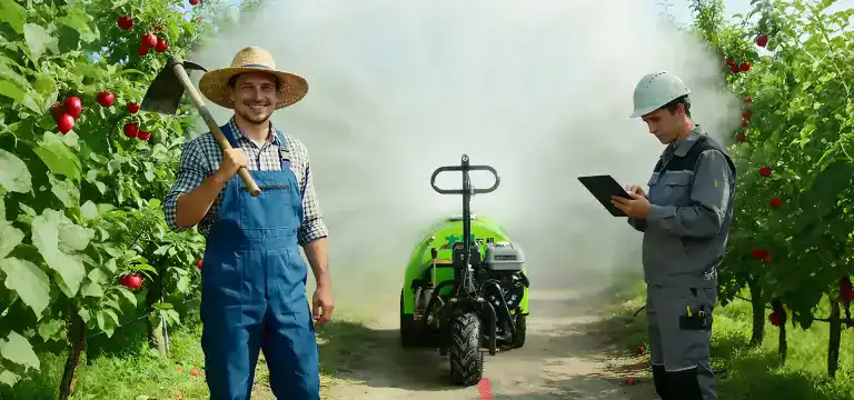 3JF Agri hand-pushed orchard sprayer agricultural sprayer