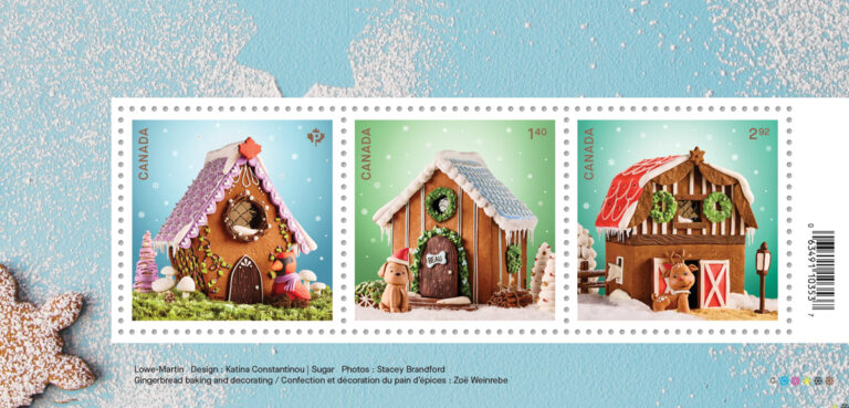 New Canada Post Stamps Celebrate Christmas and the Holiday Season