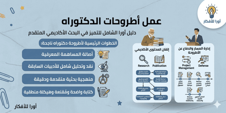 عمل اطروحات الدكتوراه