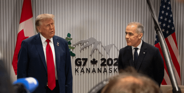 Prime Minister Carney and President Trump discuss immediate trade pressures and priorities for each country’s workers