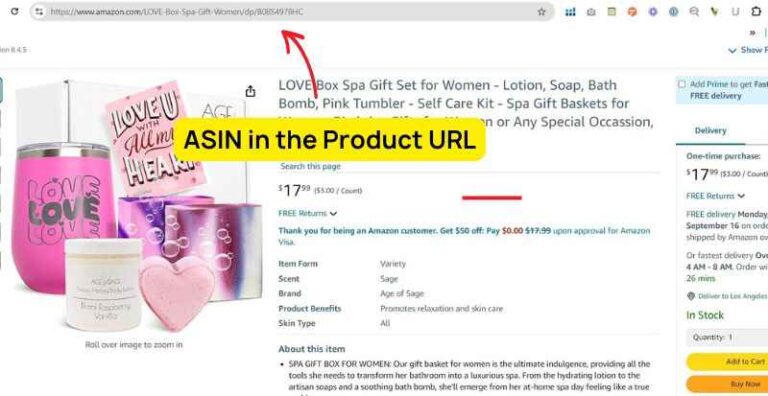 Amazon ASIN and SKU How to find ASIN in URL