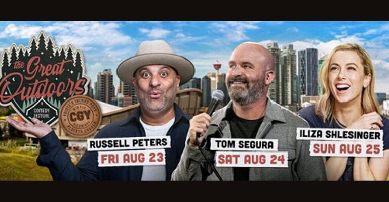 The Great Outdoors Comedy Festival Takes Over Calgary’s Prince’s Island Park this summer