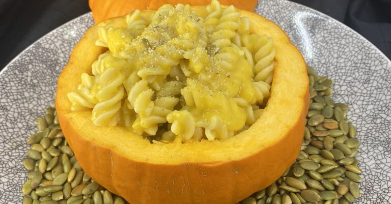 Halloween Pumpkin Pasta Recipe from Chef Schulz