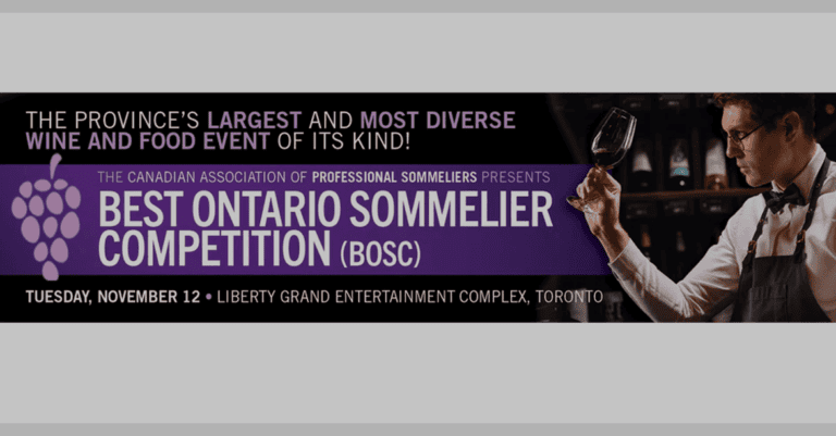 CAPS Ontario announces four finalists for Best Ontario Sommelier Competition 2024
