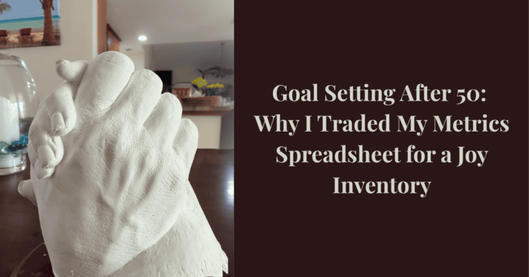 goal setting after 50