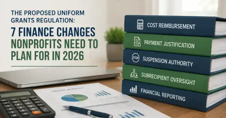 7 finance changes nonprofits need to plan for in 2026