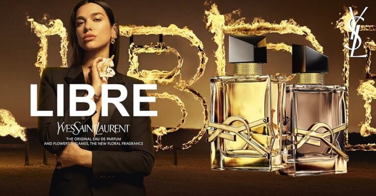 Dua Lipa fronts Yves Saint Laurent’s Paris launch of ‘Libre Flowers & Flames’