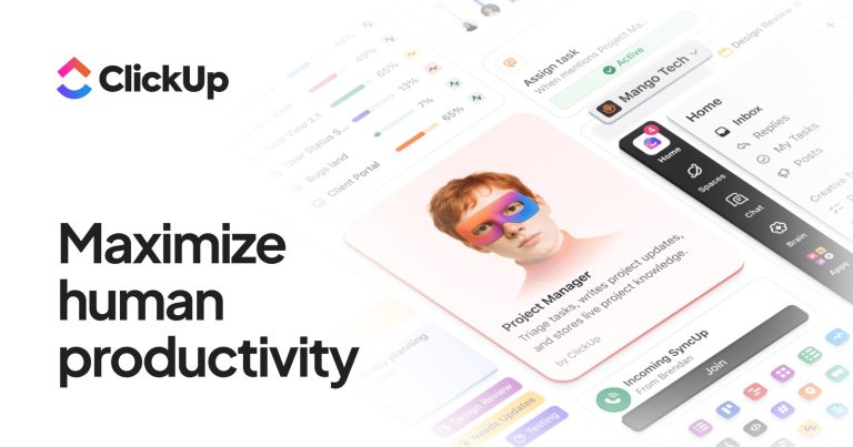 ClickUp - изображение на софтуера