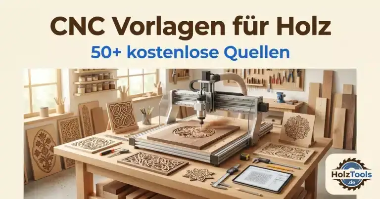 CNC Vorlagen für Holz — 50+ kostenlose Quellen