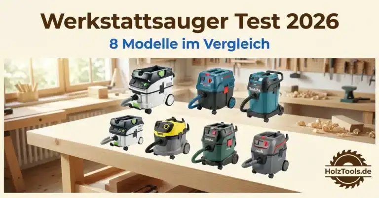 Werkstattsauger Test 2026 — 8 Modelle im Vergleich