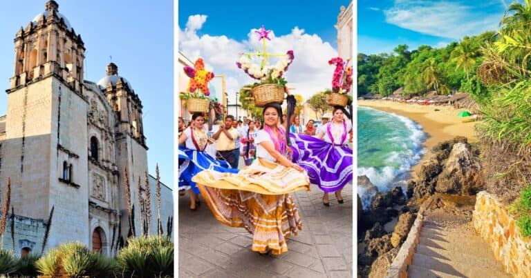 wondering, is oaxaca worth visiting? this article explains the reasons to visit Oaxaca City, and Oaxaca State (including the Oaxaca Beaches)