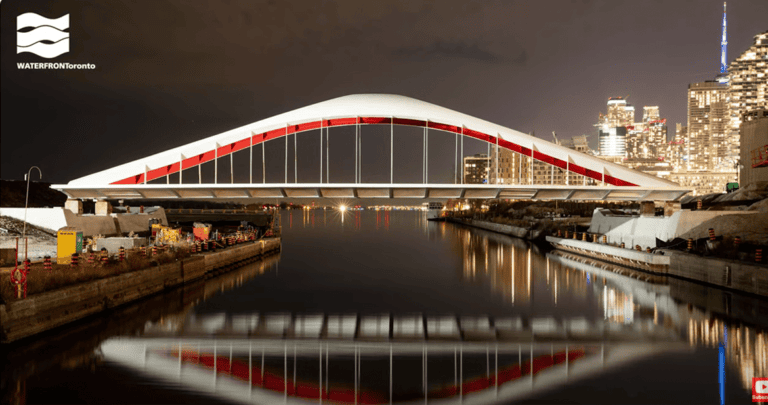 Two New Bridges and Roads Open in the Port Lands