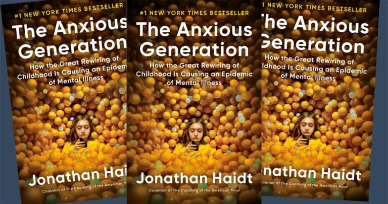 TOtimes Books: THE ANXIOUS GENERATION by Jonathan Haidt