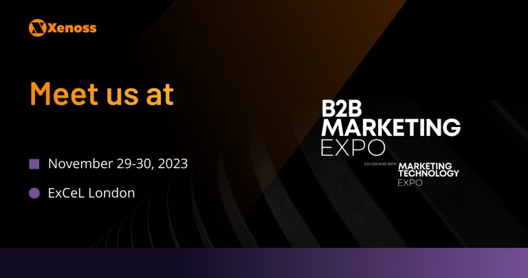 Xenoss is attending B2B Marketing Expo