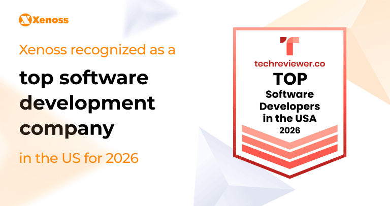 Xenoss secures recognition as a Top Software Development Company in the USA for 2026