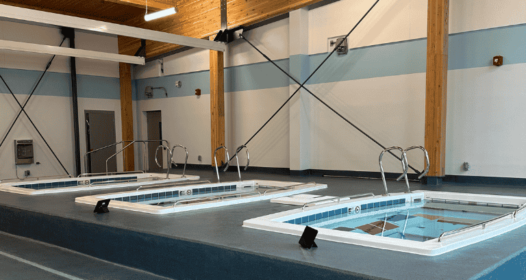swim spa for fitness center