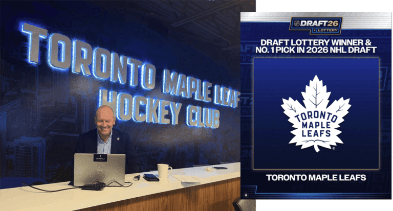 Maple Leafs Stun Hockey World by landing No. 1 pick