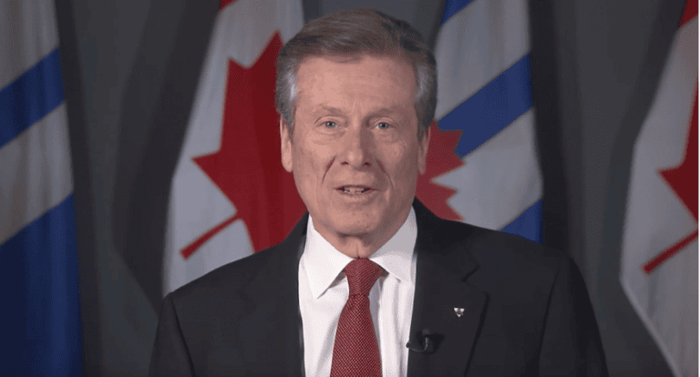 Watch: Toronto Mayor John Tory Canada Day Message