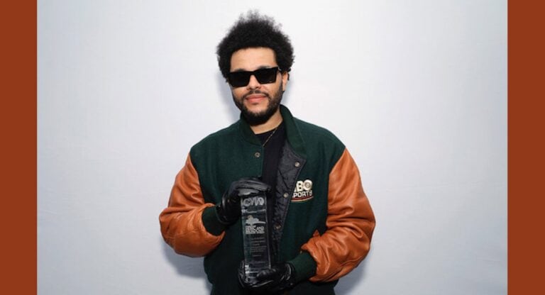 Toronto megastar THE WEEKND receives 2022 Allan Slaight Humanitarian Spirit Award