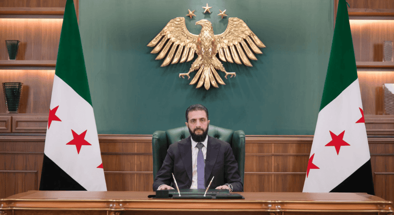 الرئيس أحمد الشرع يهنئ السوريين