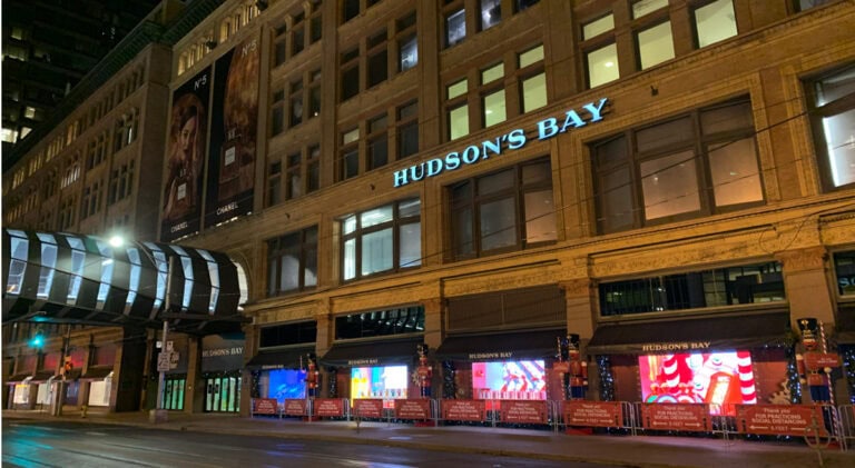 The Bay closes Queen Street location after opening first day of lockdown