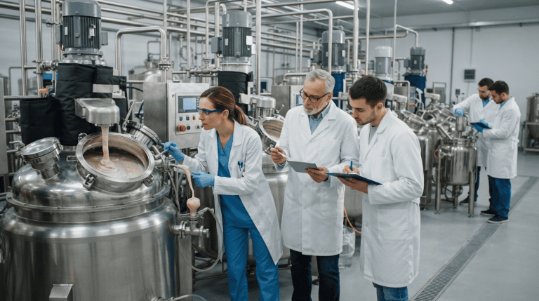 Reactores industriales para cosméticos