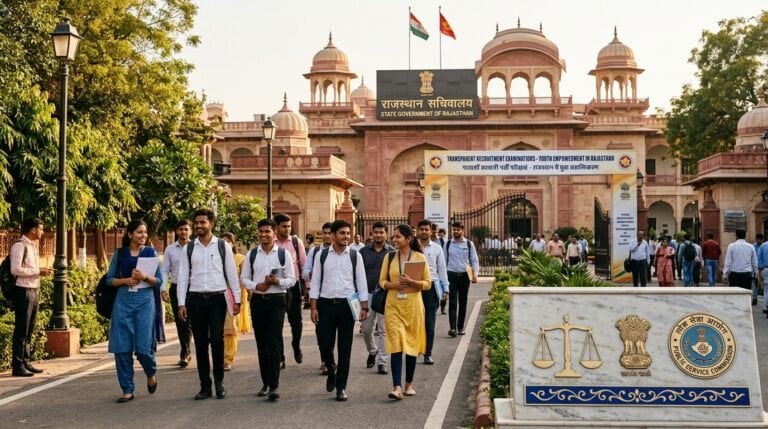 Rajasthan recruitment paper leak policy enables 410 transparent examinations