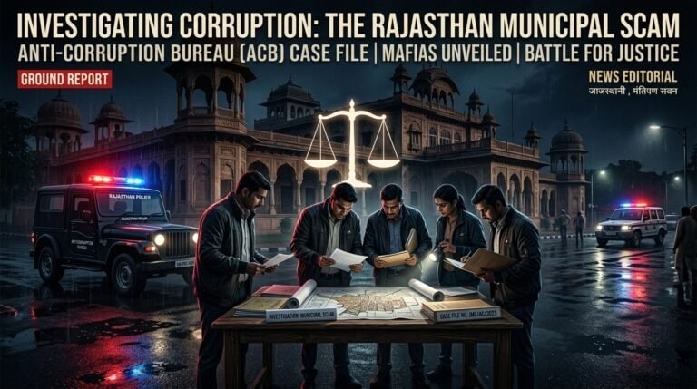 Udaipur Municipal Corporation 272 plots scam investigation by SOG and ACB