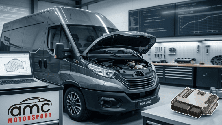 Iveco Daily 2019+ cu ECU Bosch MD1CS069 suport chiptuning Stage 1 la AMC Motorsport Brasov