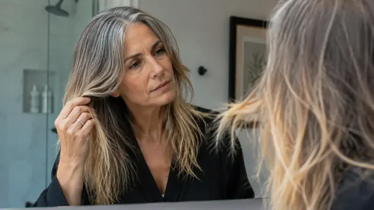 dry damaged hair