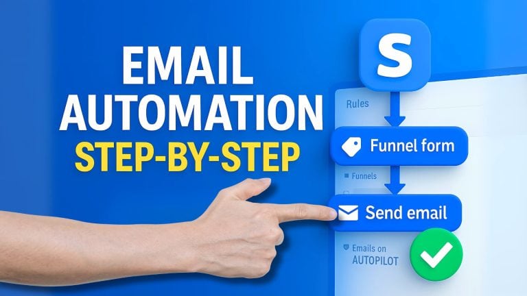 How to Set Up Your First Email Automation in Systeme.io (Step-by-Step)