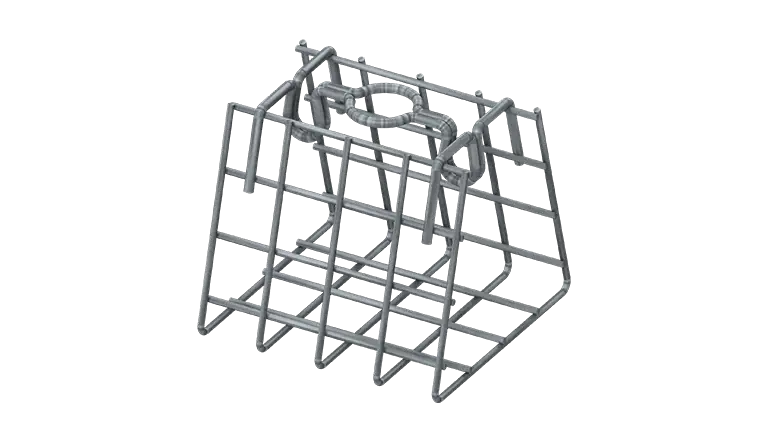 GIDRA® GUARD M Sprinklerschutzkorb aus vorverzinktem Stahldraht