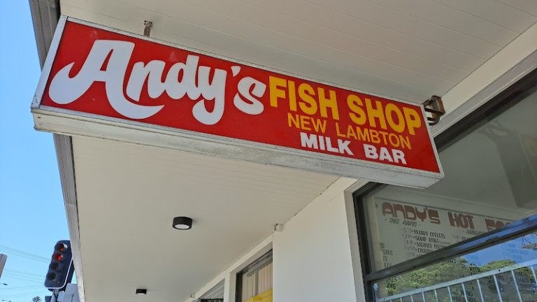 Andy fish shop — fish and chip shop in New Lambton, New South Wales