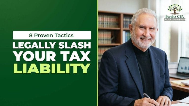 Business owner reviewing tax planning and financial records with a CPA