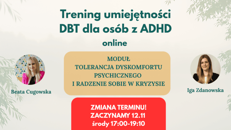 Trening DBT z Beatą