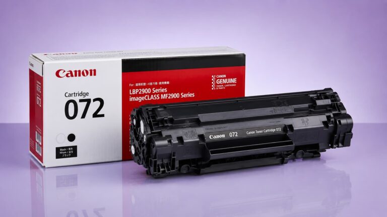 Genuine Canon 072 black toner cartridge for LBP2900 series, Print Legend Madurai