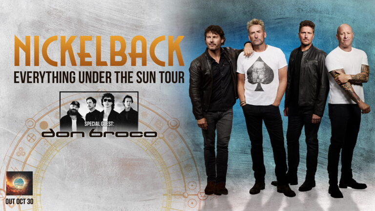 Nickelback Is Bringing the Everything Under the Sun Tour to Scotiabank Arena
