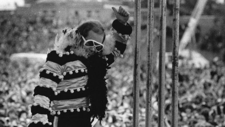 Elton John 1974 Courtesy of Getty Images