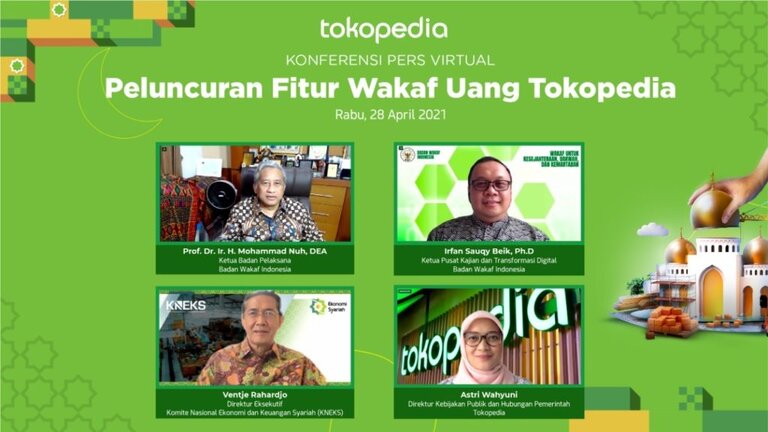 Tokopedia Releases Waqf Feature, Bukalapak Launches Serambi Masjid App (source: special) Tokopedia Releases Waqf Feature, Bukalapak Launches Serambi Masjid App