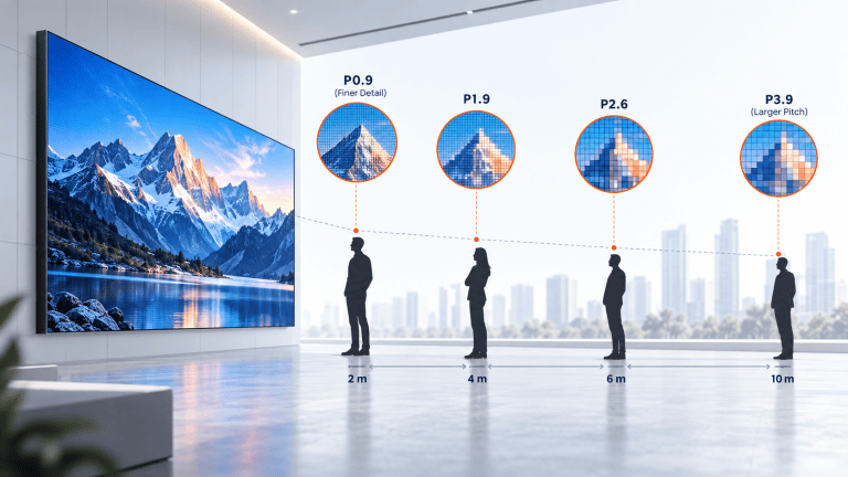 Pixel Pitch vs Viewing Distance-How to Choose the Right LED Screen