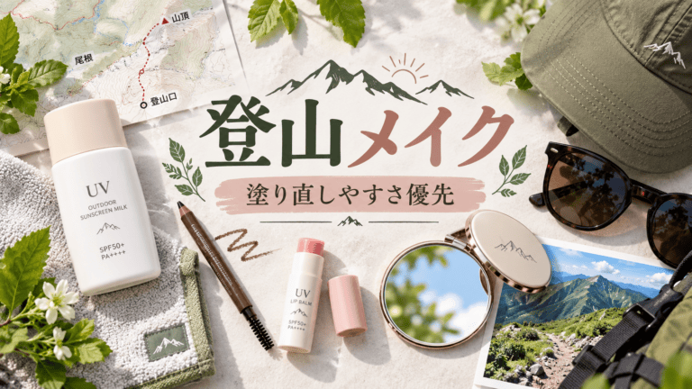 登山メイク