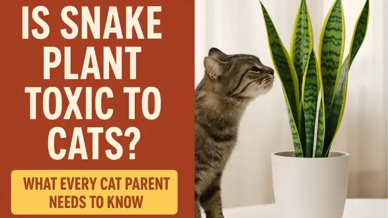 is snake plant toxic to cats
