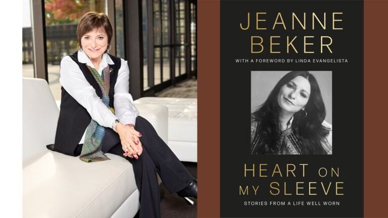 Toronto fashion and music media legend, Jeanne Beker releases new book