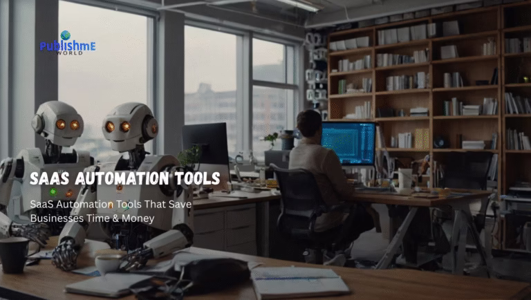 "SaaS automation dashboard saving business time and money"