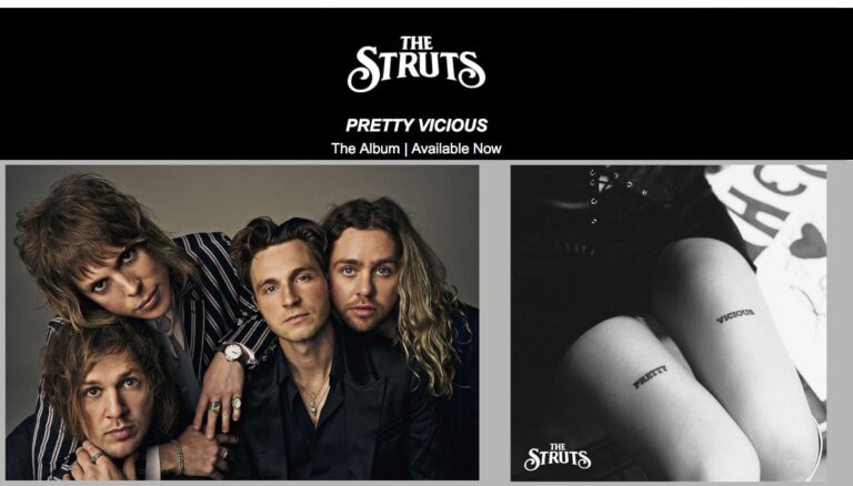The Struts drop PRETTY VICIOUS new album