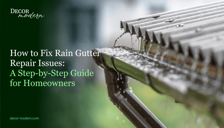 rain gutter