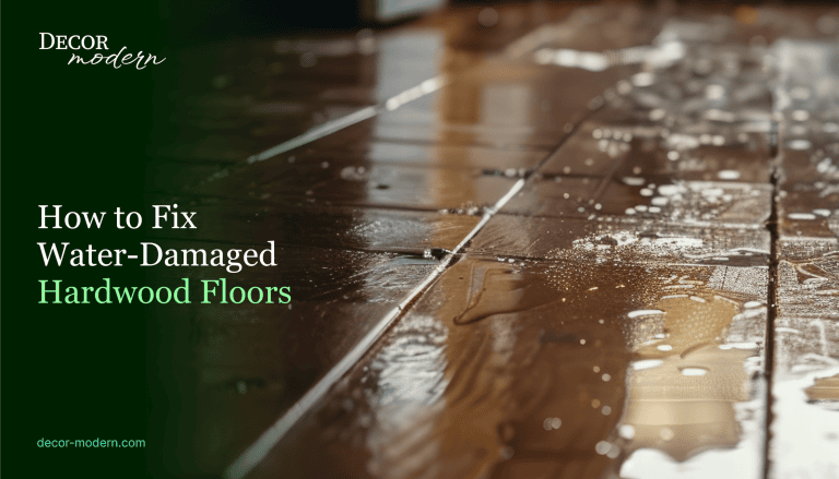 How to Fix Water-Damaged Hardwood Floors